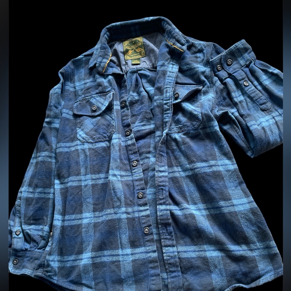 🌄🌄ANCHORAGE EXPEDITION QUALITY OUTDOOR FLANNEL💙💙💙
